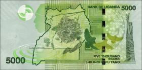 Uganda P.51g 5000 Shillings 2021 (1) 