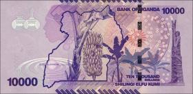 Uganda P.52f 10.000 Shillings 2019 (1) 
