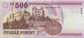 Ungarn / Hungary P.196c 500 Forint 2010 (1) 