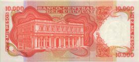 Uruguay P.053b 10000 Pesos (1974) Serie B (1) 