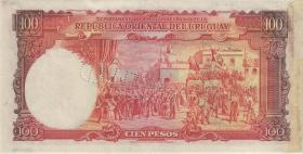 Uruguay P.031s 100 Pesos 1935 (1-) 