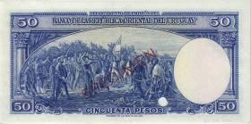 Uruguay P.038as 50 Pesos L. 1939 (1) Specimen 