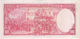 Uruguay P.039as 100 Pesos L. 1939 Specimen (2) 