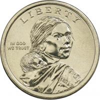 USA 1 Dollar 2020 Indianerin /Elizabeth Peratrovich - Anti-Discrimination Law 