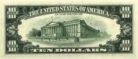 USA / United States P.499 10 Dollars 1995 B (1) 