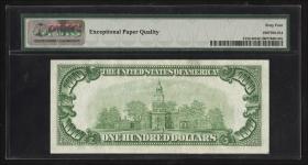 USA / United States P.433D 100 Dollars 1934 (1) 