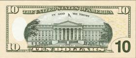 USA / United States P.545Br 10 Dollars 2017 * Ersatznote (1) 