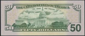 USA / United States P.522a 50 Dollars 2004 (1) 