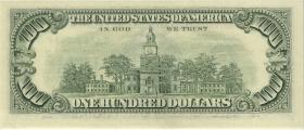 USA / United States P.485 100 Dollars 1988 (2/1) 