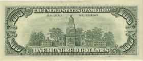 USA / United States P.495r 100 Dollars 1993 * Ersatznote /replacement (1) 