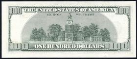 USA / United States P.503r 100 Dollars 1996 * (1) 