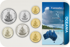 Kursmünzensatz Vanuatu 