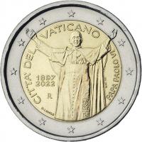 Vatikan 2 Euro 2022 Paul VI - 125. Geburtstag 
