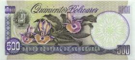 Venezuela P.067d 500 Bolivares 1990 (1) 