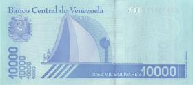 Venezuela P.109b 10000 Bolivares 22.1.2019 (1) 