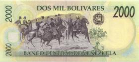 Venezuela P.077a 2000 Bolivares 1997 (1) 