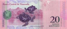 Venezuela P.091a 20 Bolivares 24.5.2007 (1) 