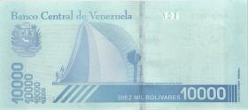Venezuela P.109a 10000 Bolivares 22.1.2019 (1) 