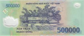 Vietnam / Viet Nam P.124p 500.000 Dong (20)20 Polymer (1) 