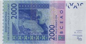 West-Afr.Staaten/West African States P.616Hb 2000 Francs 2004 (1) 