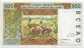 West-Afr.Staaten/West African States P.810Tf 500 Francs 1996 (1) 