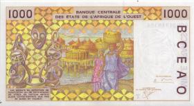 West-Afr.Staaten/West African States P.811Tj 1000 Francs 2000 (1) 