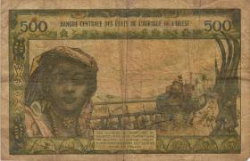 West-Afr.Staaten/West African States P.802Tm 500 Francs o.D. (5) 