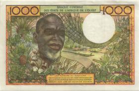 West-Afr.Staaten/West African States P.103Ai 1000 Francs o.D. (2) 