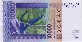 West-Afr.Staaten/West African States P.118Aa 10.000 Francs 2003 (1) 