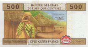 Zentral-Afrikanische-Staaten / Central African States P.206Ua 500 Fr. 2002 (1) 
