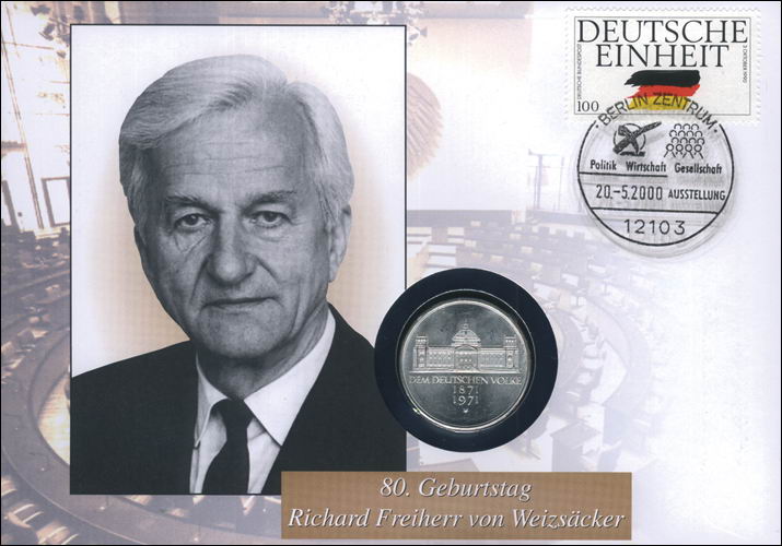 B 1325 Richard Freiherr Von Weizsäcker