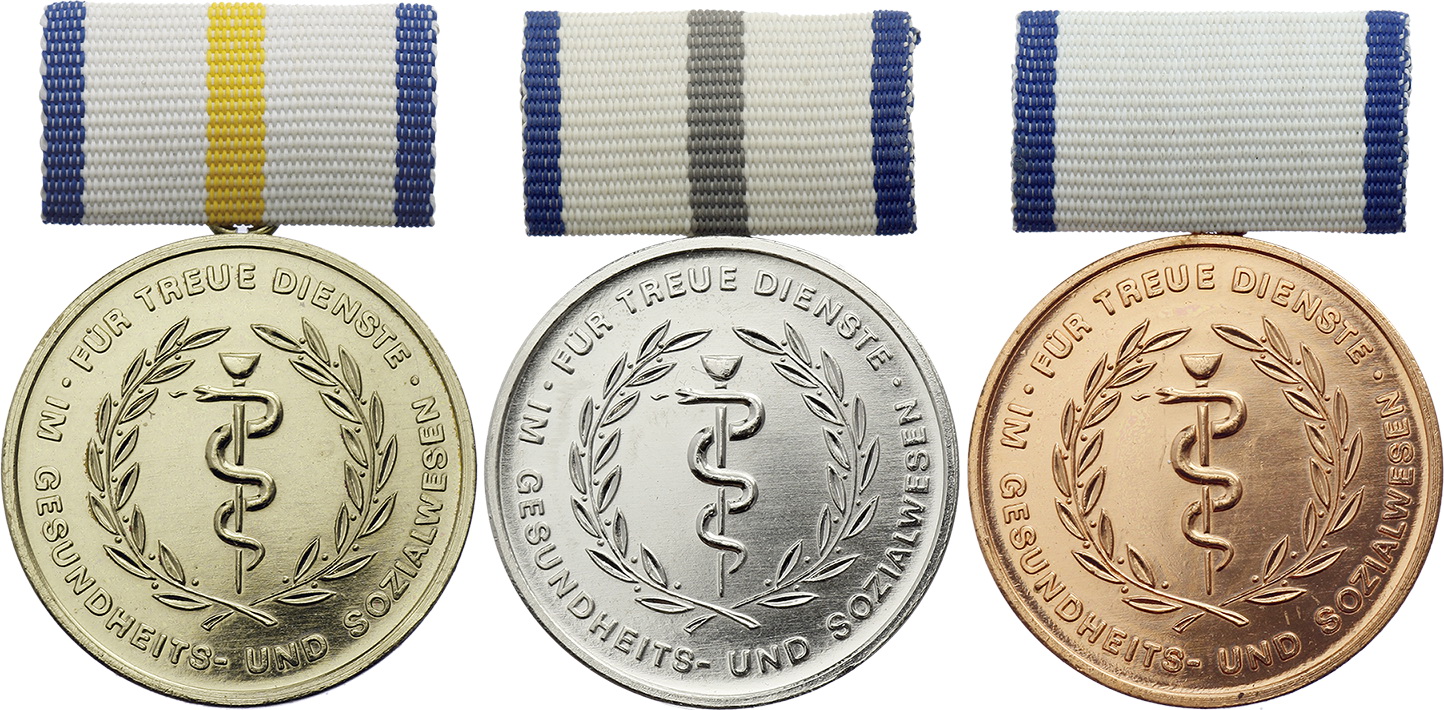 DDR Orden Für treue Dienste im Gesunddheitswesen in Bronze