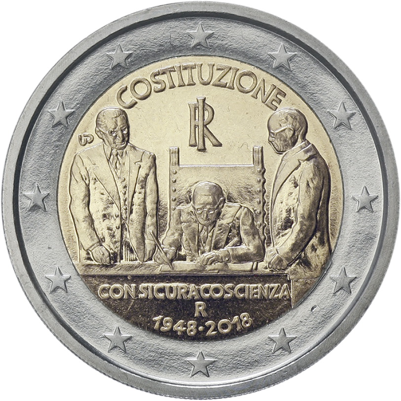 2 Euro Münzen Italien